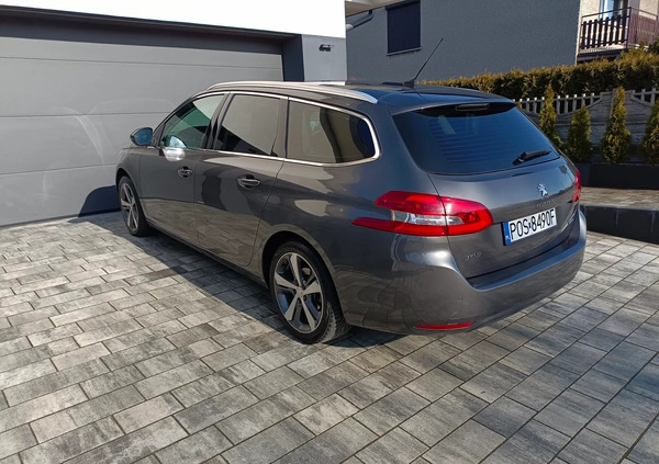 Peugeot 308 cena 44599 przebieg: 80000, rok produkcji 2016 z Jedlicze małe 742